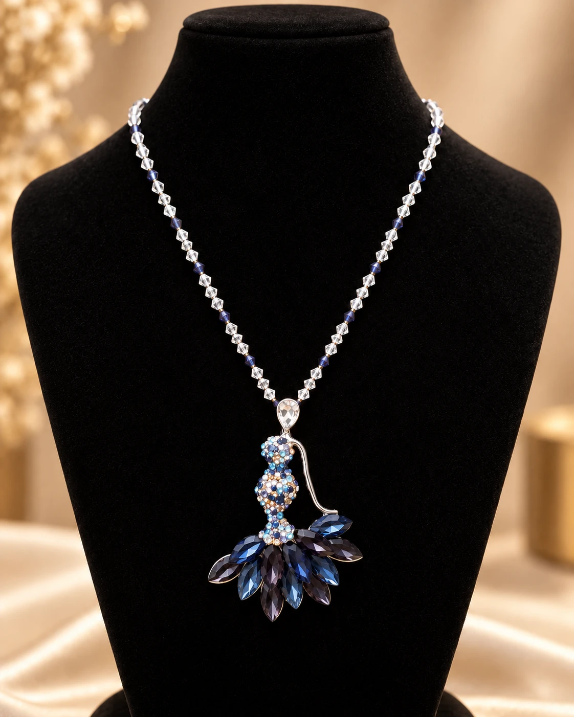 The Sapphire Ballerina Necklace