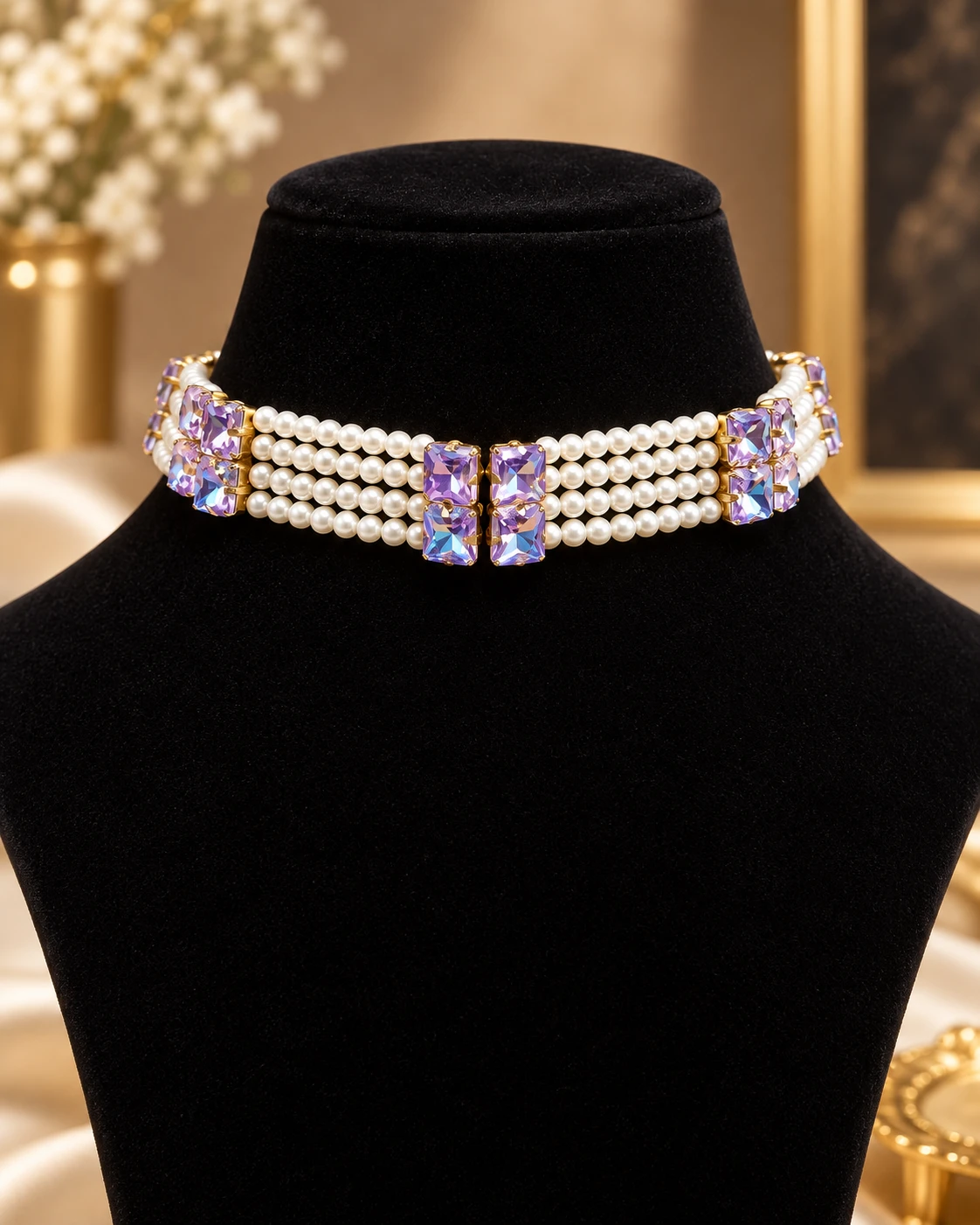 The Iris Gleam Necklace-Choker
