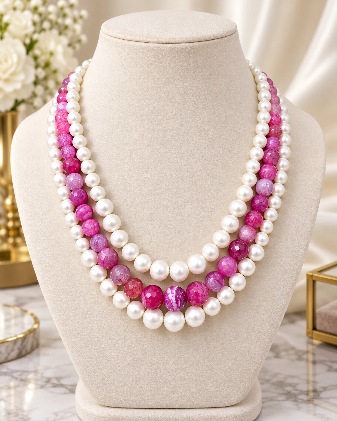 The Magnolia Mist Necklace