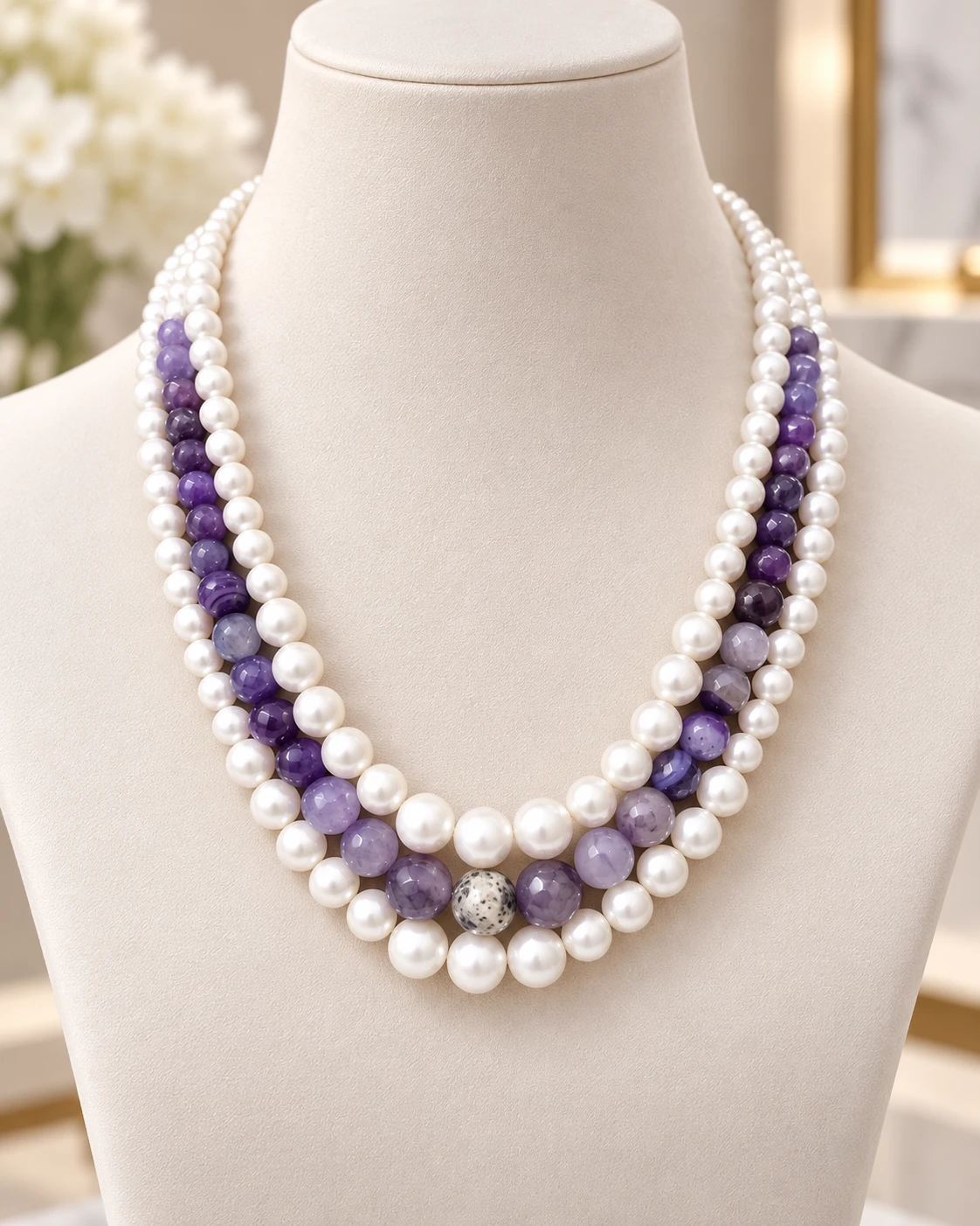 The Midnight Orchid Necklace