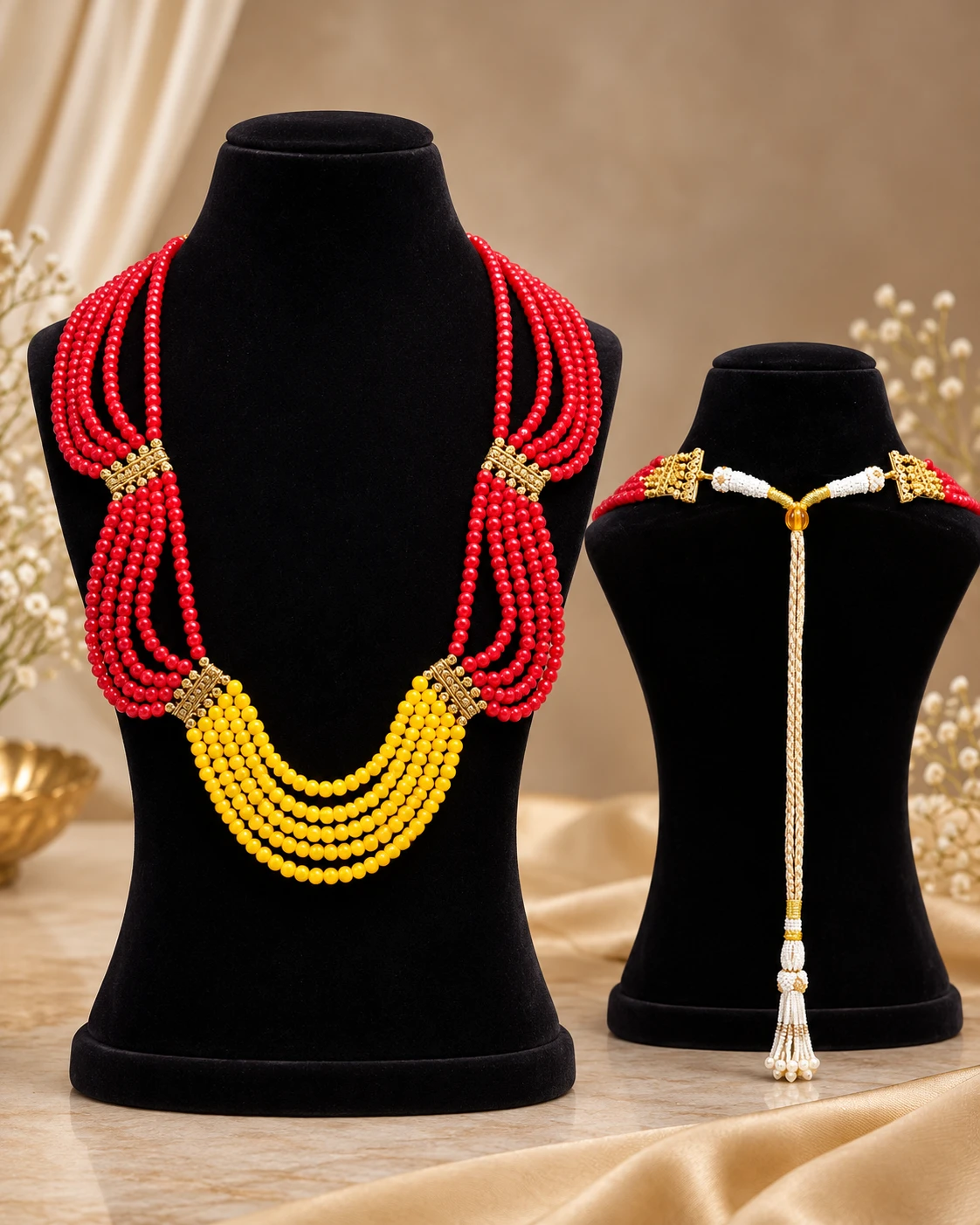 The Royal Marigold Necklace