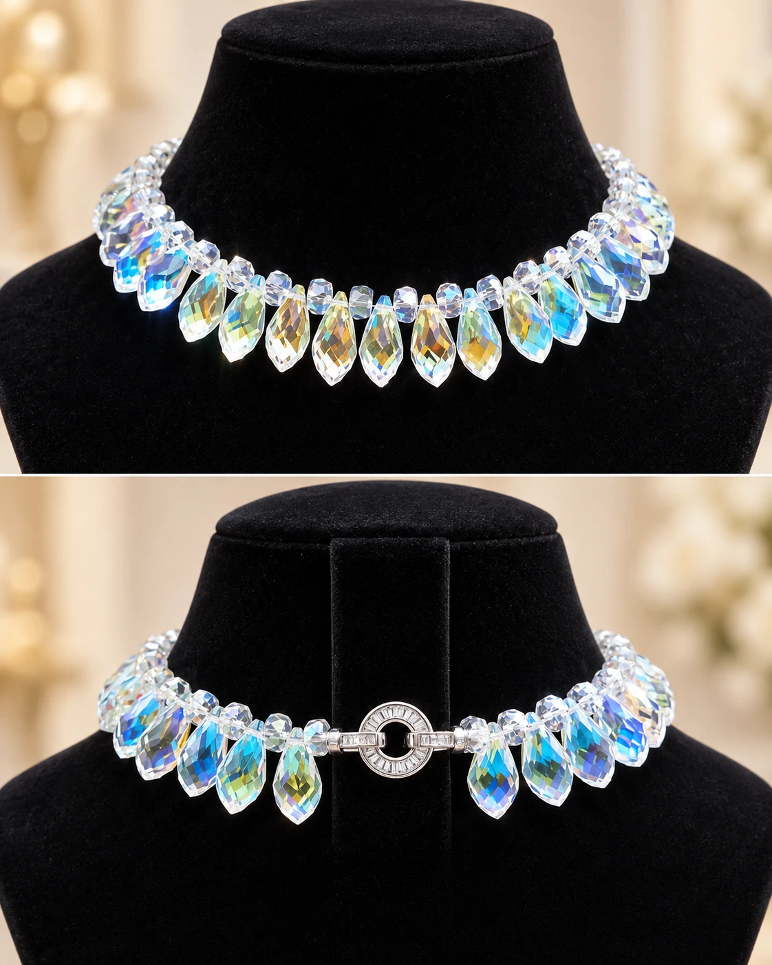 The Prismatic Iris Collar